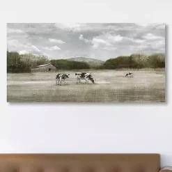 Country Satisfaction Giclee Canvas Art Print