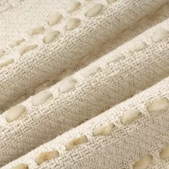 Cream & Neutral Ombre Dash Throw Pillow