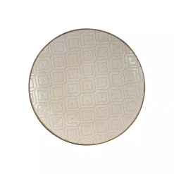 Cream Embossed 16-pc. Dinnerware Set