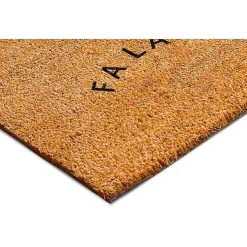 Curvy Fa La La Coir Doormat