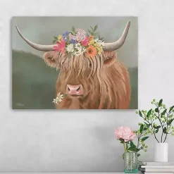 Daisy Mae Cow Canvas Art Print
