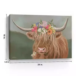 Daisy Mae Cow Canvas Art Print
