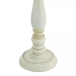 Daisy White Rustic 3-pc. Candle Holder Set