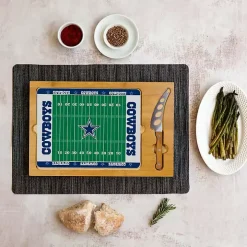 Dallas Cowboys Cutting Board & Knife Set
