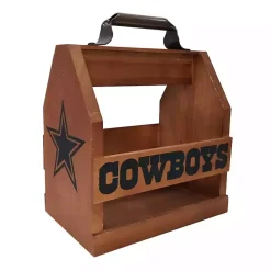 Dallas Cowboys Wooden Condiment Caddy