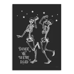 Dance 'Til We’re Dead Canvas Art Print