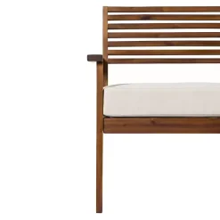 Dark Brown Zane Outdoor Club Chair