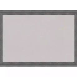 Dark Gray Framed Corkboard