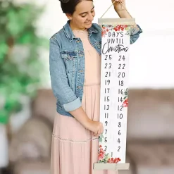 Days Until Holly Hanging Wall Plaque