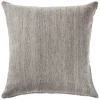 Distressed Gray Accent Pillow