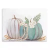 Double Pumpkins Canvas Art Print