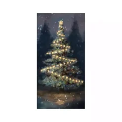Dreamy Christmas Tree Canvas Art Print, 20x40 in.