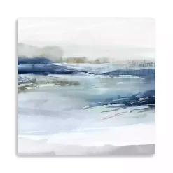 Dusk On The River Canvas Art Print, 40x40 in.