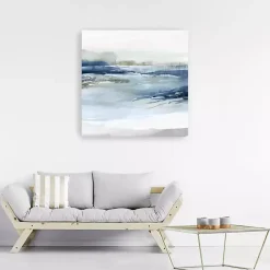 Dusk On The River Canvas Art Print, 40x40 in.