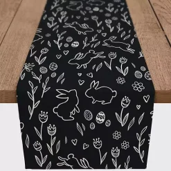 Easter Chalk Outline Table Runner, 72 in.