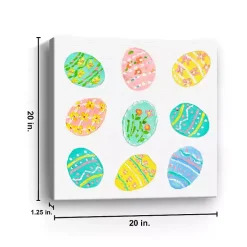 Easter Eggs Canvas Art Print