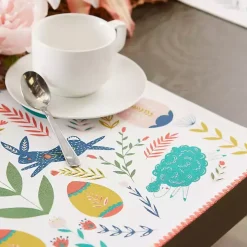 Easter Folk Garden Placemats, Set of 6