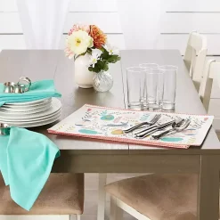 Easter Folk Garden Placemats, Set of 6