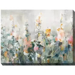 Ethereal Floral Outdoor Canvas Art Print