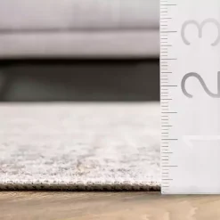 Etta Distressed Vintage Washable Area Rug, 5x8