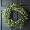 Eucalyptus and Bamboo Leaves Wreath