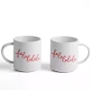 Fa La La Mugs, Set of 2