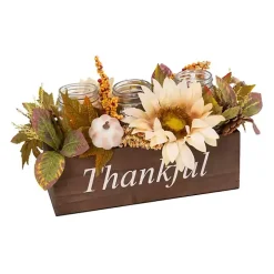 Fall Foliage Candle Mix in Wooden Thankful Box