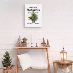 Farm Fresh Christmas Trees Canvas Print