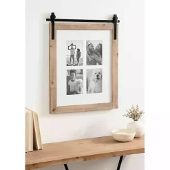 Farmhouse Wood and Metal Collage Frame