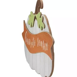 Favorite Season Pumpkin Wall Plaque