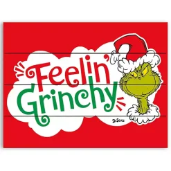 Feelin' Grinchy Wall Plaque
