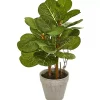 Fiddle Leaf Plant Arrangement, 22 in.