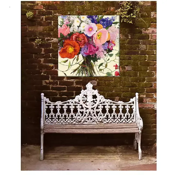 First Romance Outdoor Canvas Art Print