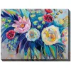 Floral Array Outdoor Canvas Art Print