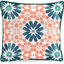 Floral Find Me on the Patio Outdoor Pillow