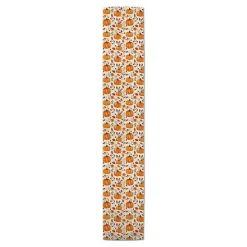 Floral Pumpkin Patch Table Runner, 90 in.