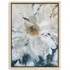 Flower Details Framed Canvas Art Print