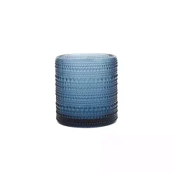 Fortessa Blue Jupiter Short Glasses, Set of 6