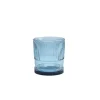 Fortessa Blue NoHo Short Glasses, Set of 4