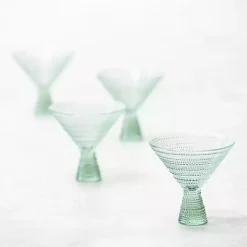Fortessa Sage Jupiter Martini Glasses, Set of 4
