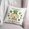Four Paws Four-Leaf Clovers Indoor/Outdoor Pillow