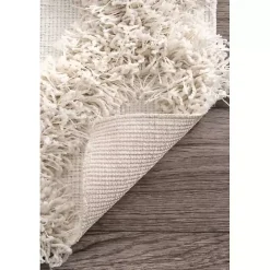 Francis Diamond Shaggy Area Rug, 4x6