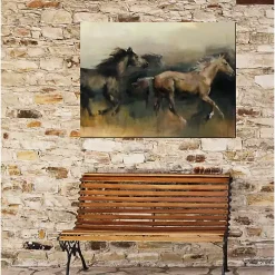 Free Rein Outdoor Canvas Art Print