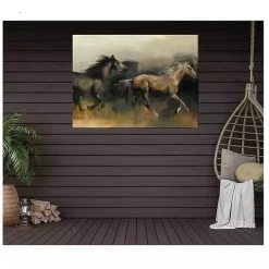 Free Rein Outdoor Canvas Art Print