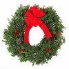 Fresh Cut Boxwood Blue Ridge Mountain Wreath