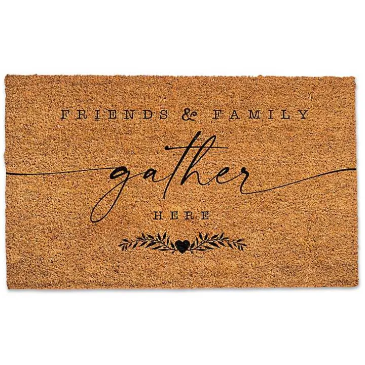 Friends & Family Gather Here Doormat