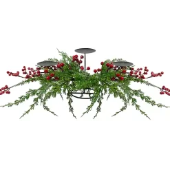 Frosted Winter Berry Christmas Centerpiece