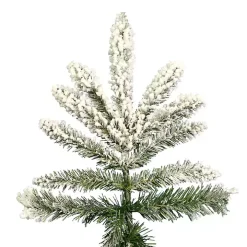 4.5 ft. Flocked Utica Fir Christmas Tree