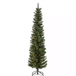 7.5 ft. Pre-Lit Cashmere Pine Christmas Tree