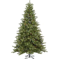 5.5 ft. Pre-Lit Multicolor Spruce Christmas Tree